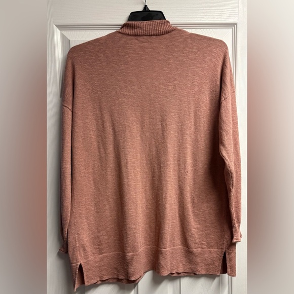 Madewell Bradley Sweater Cardigan In Faded Mauve Size Large - Picture 5 of 5